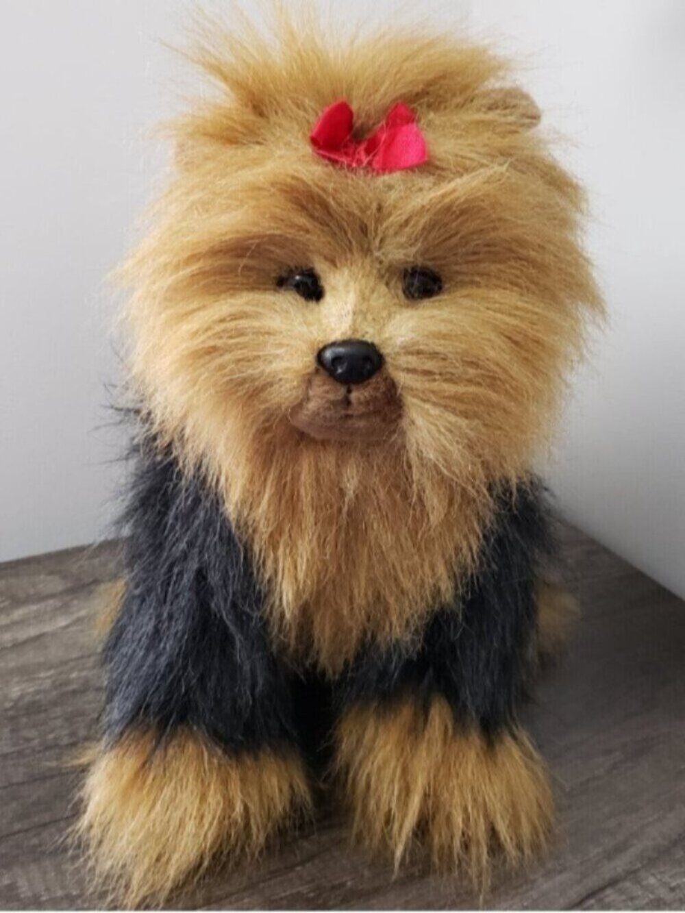 1990 Ty "YAPPY" Yorkshire Terrier Collectable Plush Dog
